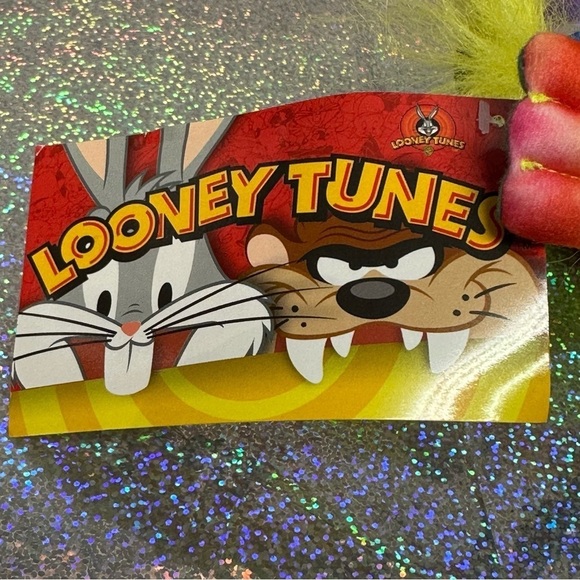 WB Looney Tunes TAZ Plush Rainbow Tie Die Tasmanian Devil Stuffed Animal *RARE* - Picture 12 of 16